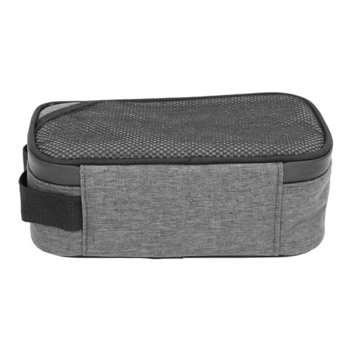 Odor Resistant Storage Bag, Code Lock Design Odor Resistant Suitcase Container Lightweight Multifunctional Easy to Use for Travel (Gray) — view 3