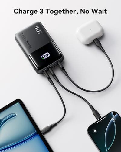 INIU Laptop Power Bank, 25000mAh 100W Battery Pack, Yellow — view 6