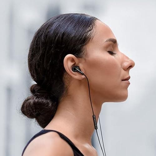 Type C Wired Headset Twin Pack USB-C Earphones with Built-in Microphone and Volume Control Stereo Noise Isolation Earbuds for Galaxy S23 S22 S21 S20 (Black, 80cmX1cm) — view 5
