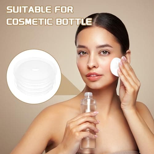 PATIKIL Bottle Adapter 0.79"/20mm, 25 Pcs Press in Bottle Adapter Plugs for Oral Dispensers Liquid Oil Plastic Glass Bottles Stopper, Clear — view 6