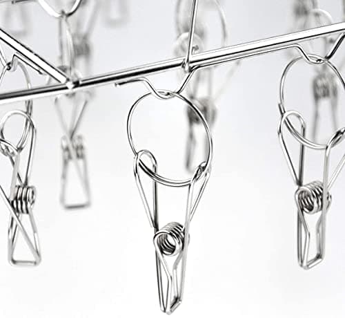 DARUITE Sock Hanger for Drying, Underwear Dryer Hanger with 40 Clips — view 5