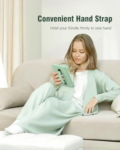 MoKo Case for 6" Kindle (11th Generation-2024/2022 Release), Agave Green — view 3
