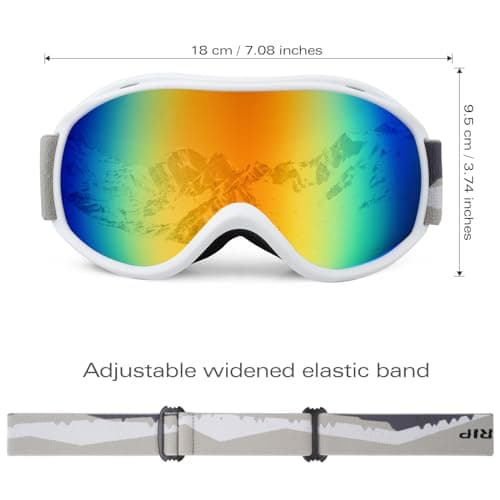 Supertrip Adult Ski Goggles for Men Womens — view 5