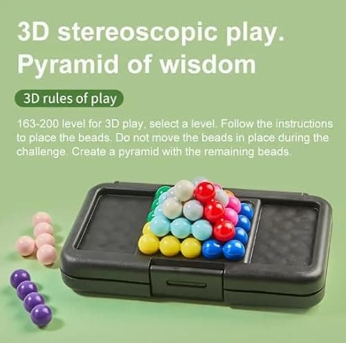 IQ Puzzle Smart Games IQ Puzzler Pro Compatible with Kanoodle for Kids 8-12 — view 6