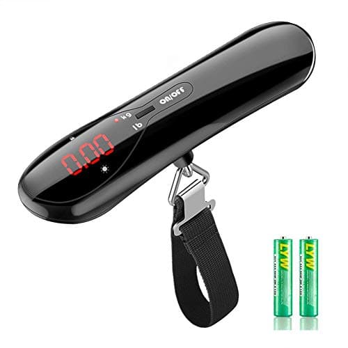 Luggage Scale 110 Lb/ 50Kg Digital Travel Hanging Suitcase Weight Scales