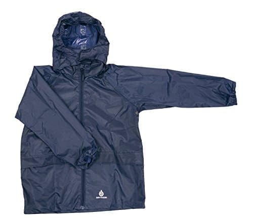 DRY KIDS packable jacket Navy Blue11/12 yrs — view 4