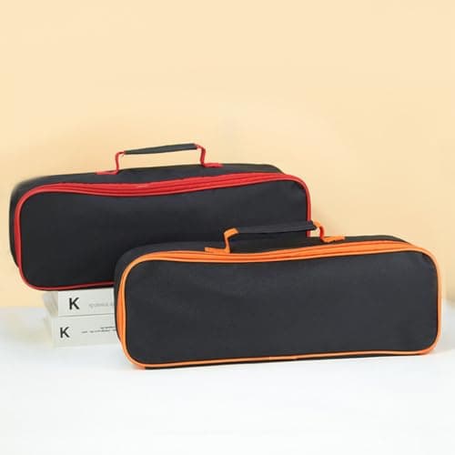 Road-Trip Car Vacuum Organizer Bag Oxford Fabric Carry Case with Wide Zip Opening, 43 X 9 X 13 Cm for Driver Use Portable Vacuum Bag Inflator Storage Case Vehicle Gear Organizer Pouch Cabin Accessory — view 6