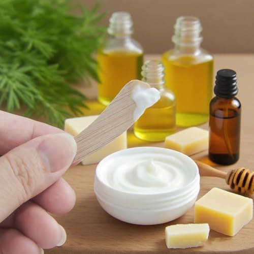 Bamboo Makeup Spatula Set - 20PCS Mini Cosmetic Spatulas Beauty Tools for Creams Mask & Skincare, Facial Massage,Reusable Facial Applicators with Smooth Edges — view 4