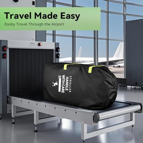 Pram Bag for Airplane: Large Capacity Stroller Bag, Baby Travel Essentials — view 2