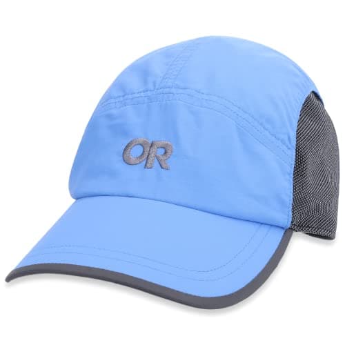 Outdoor Research Swift Cap – Lightweight UPF Sun Hat with Breathable Mesh for Men & Women, Hiking, Running and Travel, Iceberg, One size