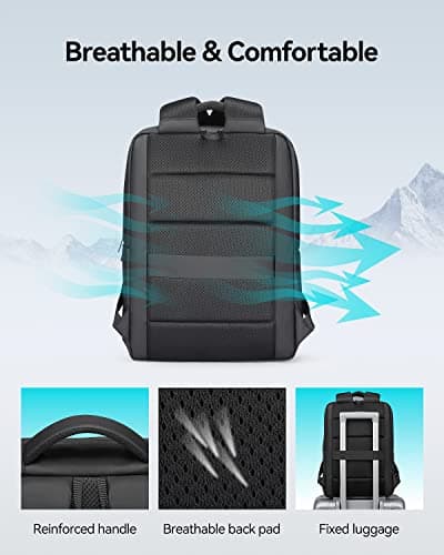 MARK RYDEN Slim 15.6 inch Laptop Backpack For Men With Laptop Compartment — view 6