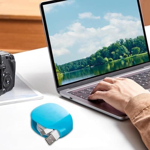 Automatic Cord Reel Storage Small Winder Case Portable USB Wire — view 2