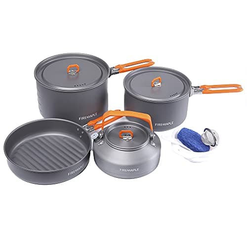 Fire-Maple Feast 4 Camping Cookware Set Outdoor Cooking kit