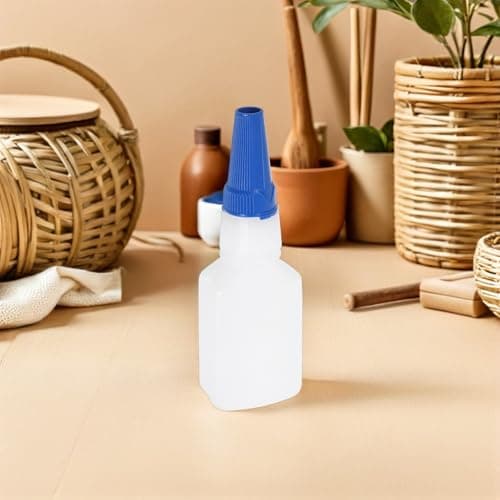 20pcs Small Plastic Glue Bottle with Fine Tip, 20ml White Dispenser — view 5