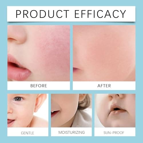 Kids Sun Cream Stick SPF 50 – Gentle Mineral Sunscreen for Baby & Children | Safe UVA/UVB Protection for Face & Body | Water-Resistant, Non-Greasy Sunblock for Outdoor Play | Hypoallergenic & Reef-Fri — view 2