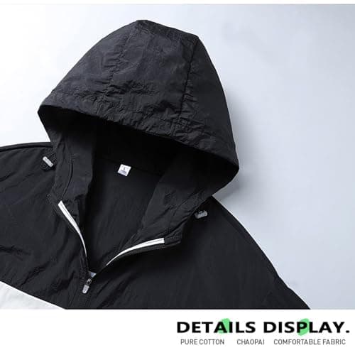 Mens Sun Protection UPF 50+ Jacket Summer Casual UV SPF Coat Long Sleeve Zip Up Shirts Breathable Quick Dry Comfy Tops Pockets Fishing Running Hiking Athletic Outdoor Climbing Travel Uk Size 8-18 — view 5