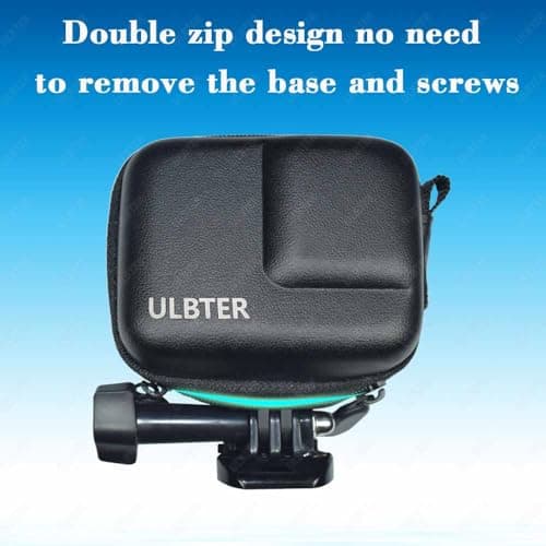ULBTER Bag Case for GoPro Hero 13 Hero13 & Rubber Lens Cap Cover [1+2 Pack] — view 4