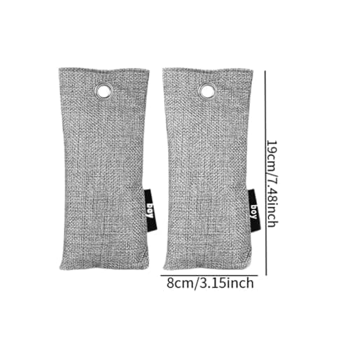 2x Air Purifying Bags Odor Remover for Wet Rainy Weather Living Room — view 4