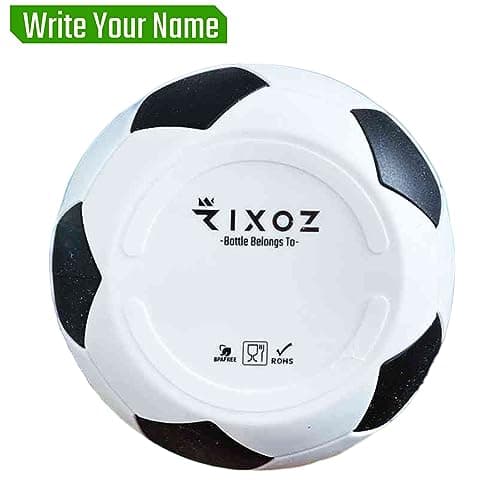 RIXOZ Football Water Bottle With World Cup Trophy Keychain - 550ml Silicone Collapsible Football Water Bottle — view 6