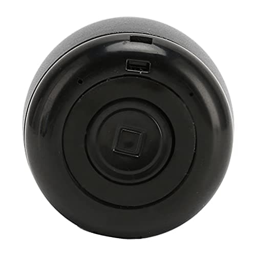 Culnflun 1 Pack Bluetooth Speaker Heavy Subwoofer Portable Wireless Speaker, Metal Compact Travel Speaker for Phone Tablet PC (Black) — view 4