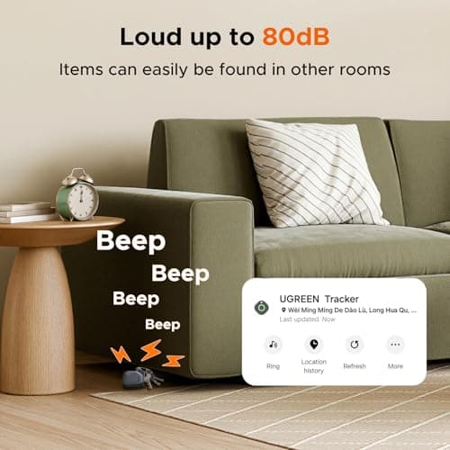 UGREEN FineTrack S Tracker Tag for Samsung (2 Pack),550-Day Battery — view 3