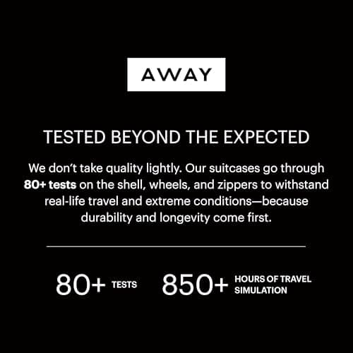 Away Large Checked Luggage, 29-inch Lightweight Hardside Spinner Suitcase — view 6