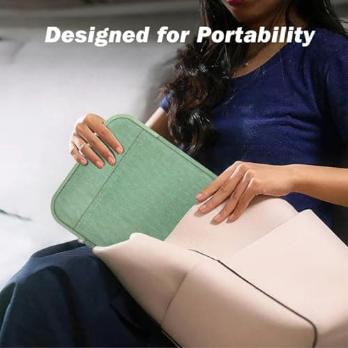 Dadanism 6-7 Inch Universal Padded Sleeve for eReader, Matcha Green — view 6