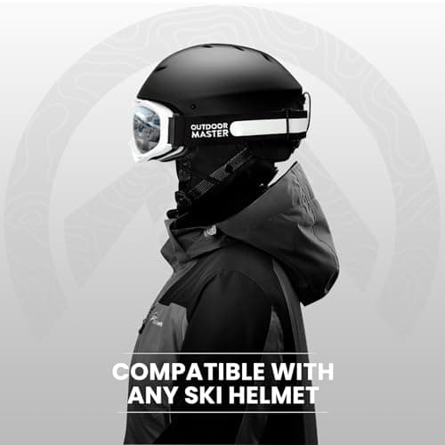 OutdoorMaster OTG Ski Goggles, Snowboard Goggles for Men, Women & Youth — view 5