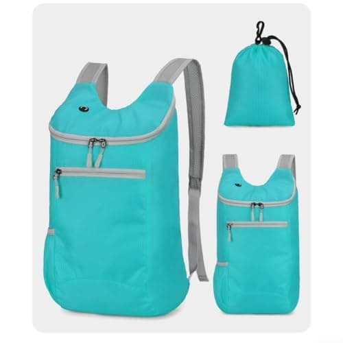Todikaper Foldable Hiking Backpack 14L Waterproof Lightweight(Blue) — view 2