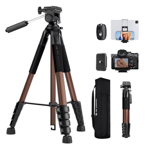 190cm/75'' K&F CONCEPT Compact Tripod for DSLR Camera