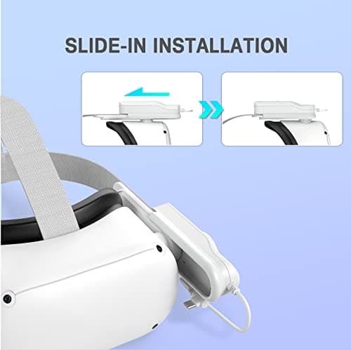5000mAh Rechargeable Portable Battery Pack for Meta/Oculus Quest 2 — view 3