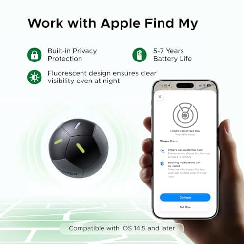 UGREEN FineTracker2 Tracker Tag for Apple Find My, 110dB, 5-7 Year Battery — view 2