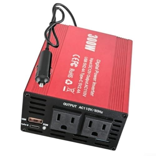 Portable 300W Voltage Converter for Camping Road Trips — view 2