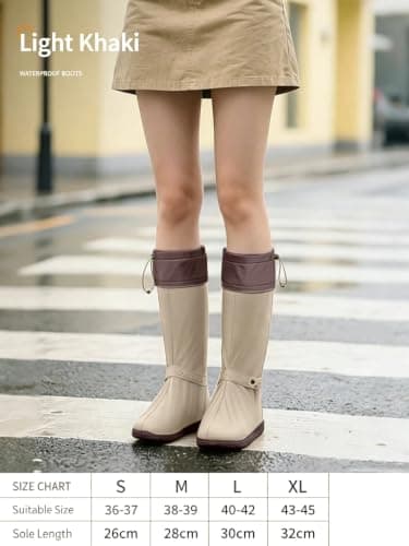 Waterproof shoe covers,reusable,Fashionable,Tighten the straps tightly — view 2