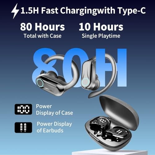 AI Translation Earbuds Real Time - 198 Language Translator Earbuds, Two-Way Language Translator Device, 6-in-1 Translating Device, Translate Ear Buds for Travel Learning with Charging Case — view 3