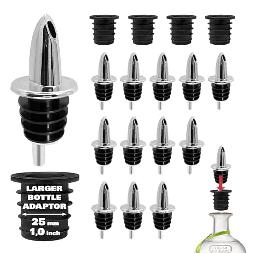 POURER, 12 PIECES AND 4 CORK ADAPTORS