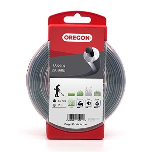 Oregon 559059 Lightning Load Pro Tap and Go Bump Fit Universal Trimmer Head, Fits Most Straight Shaft Strimmers Over 33cc, Cream & Duoline 295368E Trimmer Line for Over Grown Grass and Weeds — view 5