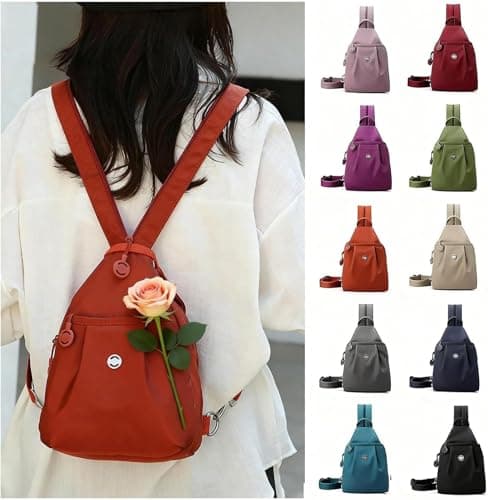 KZJXMH 2026 Premium 3 In 1 Anti-Theft Travel Tote Bag, Waterproof 2-Way Commuter Bag, Large Capacity Multi-pocket Convertible Crossbody Bags For Hiking, Traveling, And Shopping(Black) — view 2