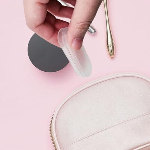 4 Pack Contact Lens Remover and Inserter Tool Set,Portable Contact Lens Remover Tool with Tweezers Suction Stick,Vision Care Aid for Soft Lenses,for Travel and Daily Use(Pink,Green,Blue,Purple) — view 6