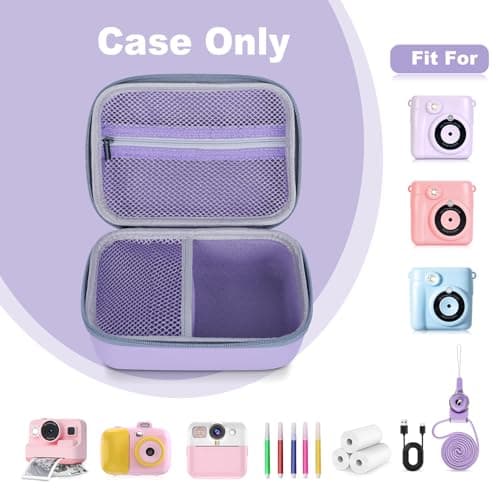 Riosin Kids Camera Instant Print Case,for TIATUA/ASTGMI/Himont-Purple — view 2