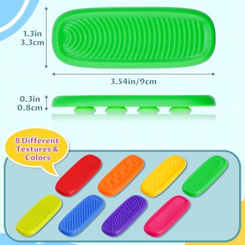 NiToy 8-Pack Silicone Sensory Fidget Toys with Suction Cups — view 4