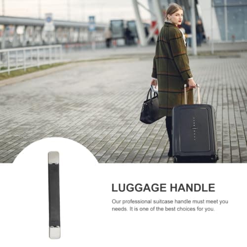 COHEALI Replacement Carrying Suitcase with Grip for Travel Comfortable Case Handle Plastic Material, Easy to Install Black Repair Luggage — view 3