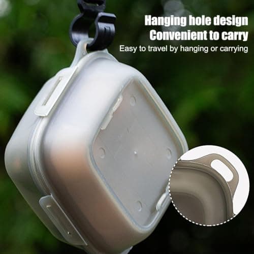 Shockproof 4-Grid Egg Holder for Camping Travel Hiking Picnics Road Trips — view 6