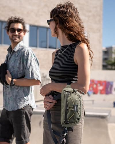 Waterfly Bum Bag Fanny Pack Waist Packs with RFID Blocking Grey-Green — view 6