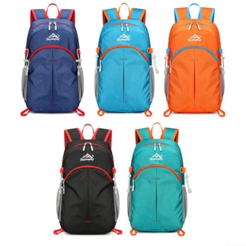 20l Ultra Light Packable Backpack Water Resistant Nylon Foldable Hiking Rucksack With Breathable Straps For Outdoor Travel Camping School Green(Deep Blue) — view 4