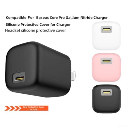 Compact Charger Shell for Baseus 65W Anti-Scratch Design(Black) — view 5