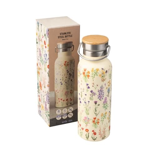 Grupo Erik Metal Water Bottle 500ml / 17oz - Wild Flowers Gifts — view 2