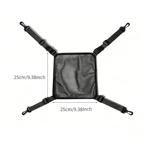 Helmet Holder for Backpack - Portable Elastic Detachable Adjustable Sports Backpack, Ski Helmet Bag Backpacks Attachment | for Cycling Skiing Hiking Outdoor Travel Commuting Road Trip — view 2