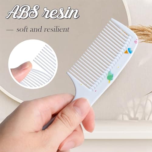 MEGAVOW 4 Pcs Girls Boys Hair Brush and Comb Set — view 3