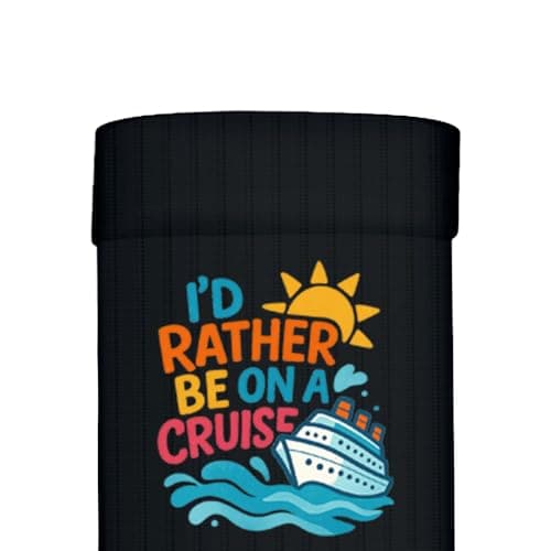 CustomisedGiftUK I'd Rather Be On A Cruise Socks — view 2